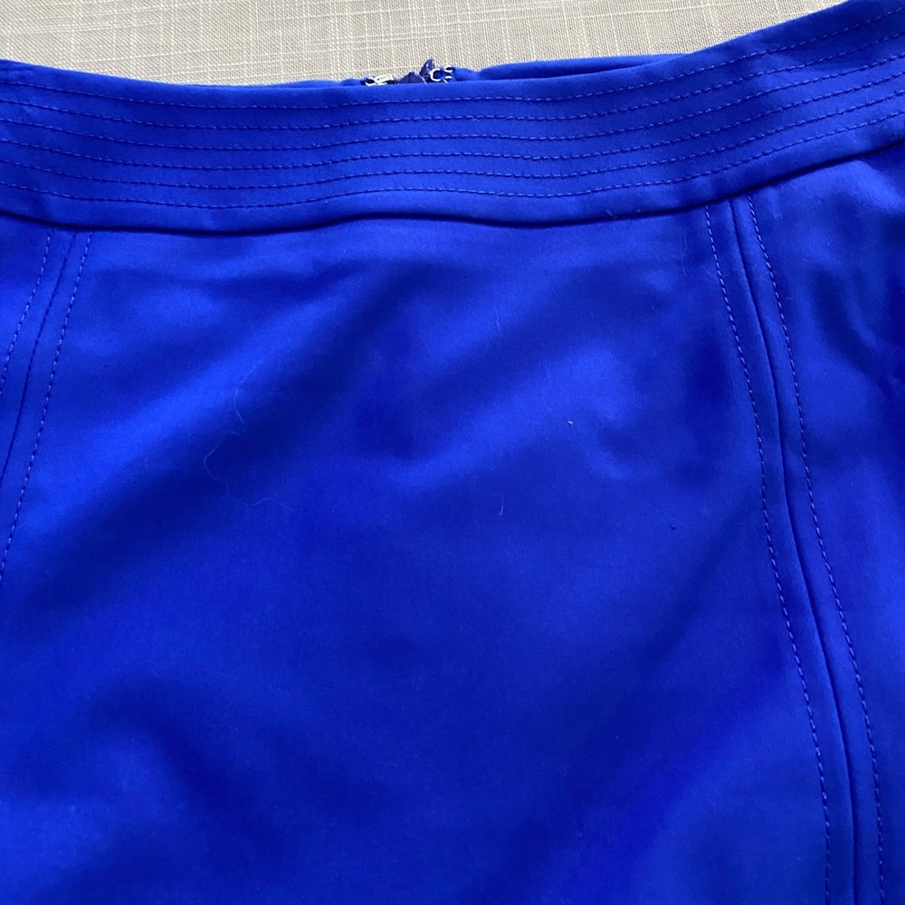 White House Black Market Blue Pencil Skirt. Women’s size 0- NWT - Picture 8 of 16